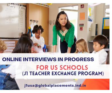 Online Interviews in Progress for Teachers in USA