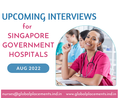 Hiring Nurses for Singapore Govt Hospitals