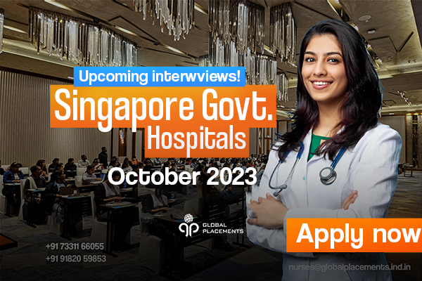 Upcoming interviews for the Singapore govt. hospitals.