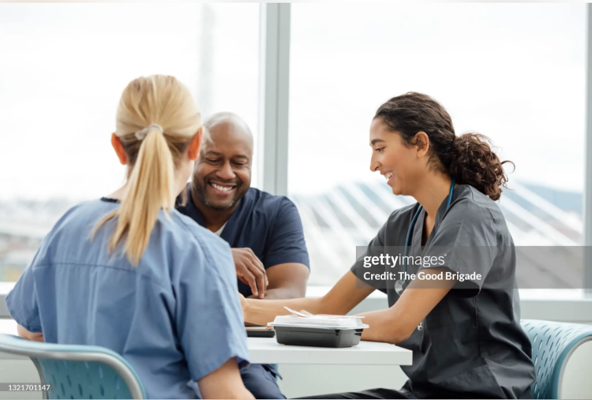 <a href="https://www.gettyimages.in/photos/doctor-lunch-break" alt="Doctor on a Lunch Break - Image source: Getty Images"></a>
